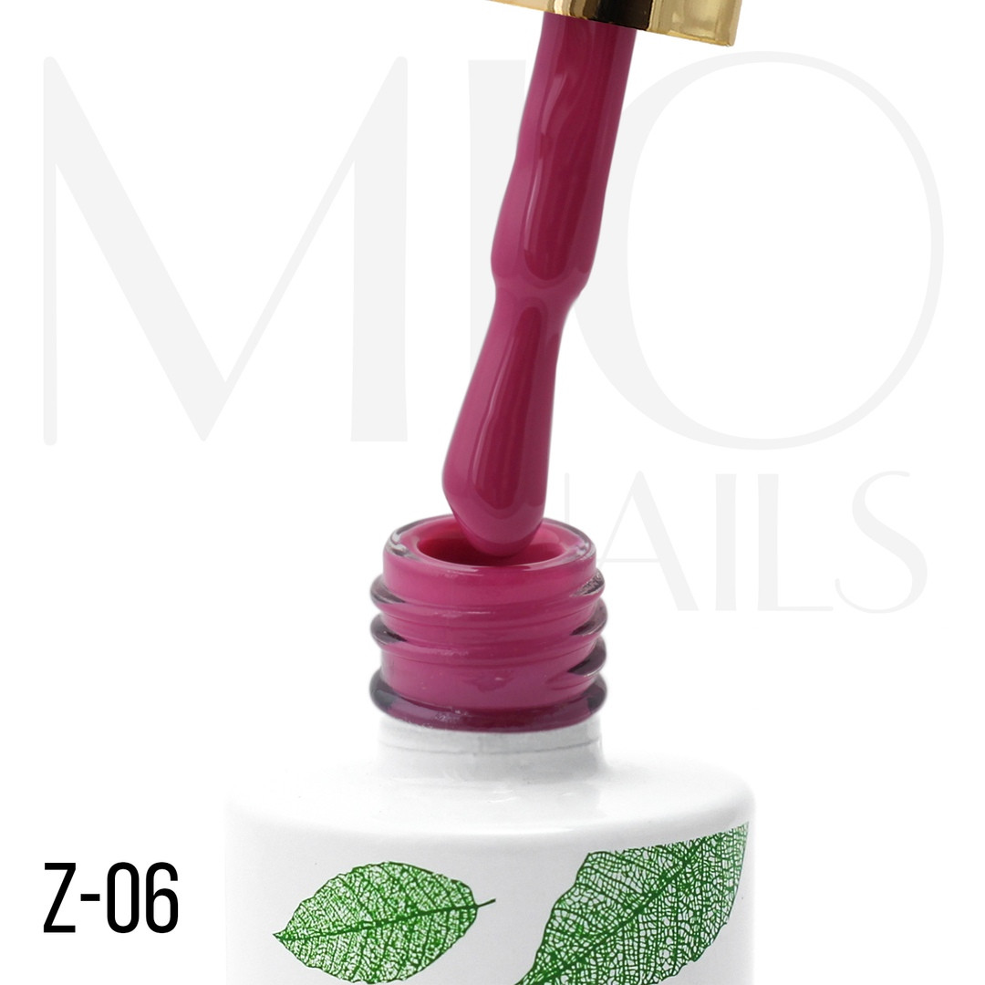 Гель-лак MIO nails, Z-06. Малиновый сок, 8 мл
