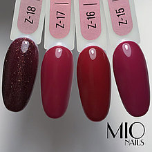 Гель-лак MIO nails, Z-16. Бургундское вино, 8 мл