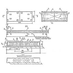 Плиты перекрытий многопустотные П 72-15-6 АтV с9
