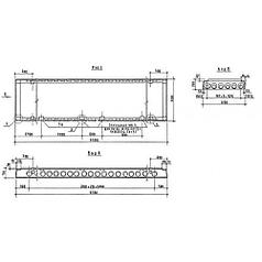 Плиты перекрытия многопустотные ПК 66-12-2,6-6 АтV-1