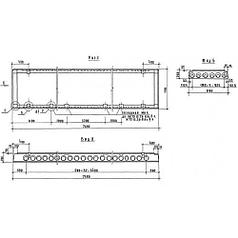 Плиты перекрытия многопустотные ПК 72-12-2,6-6 АтV