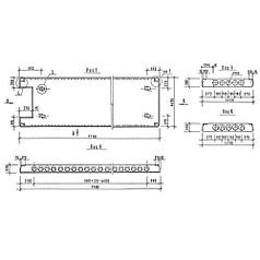 Плиты перекрытия многопустотные ПК 72-15-6 АтV в