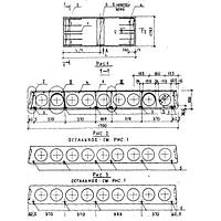 Плиты перекрытия многопустотные 1ПК 60-18-6 АтIVл (1.141.1-38)