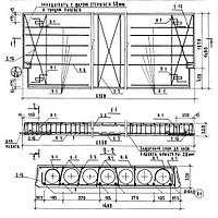 Плиты перекрытия многопустотные ПК 4,5-64-15 п АIV