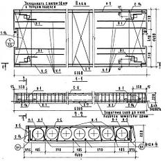 Плиты перекрытия многопустотные ПК 6-64-15 с АIV