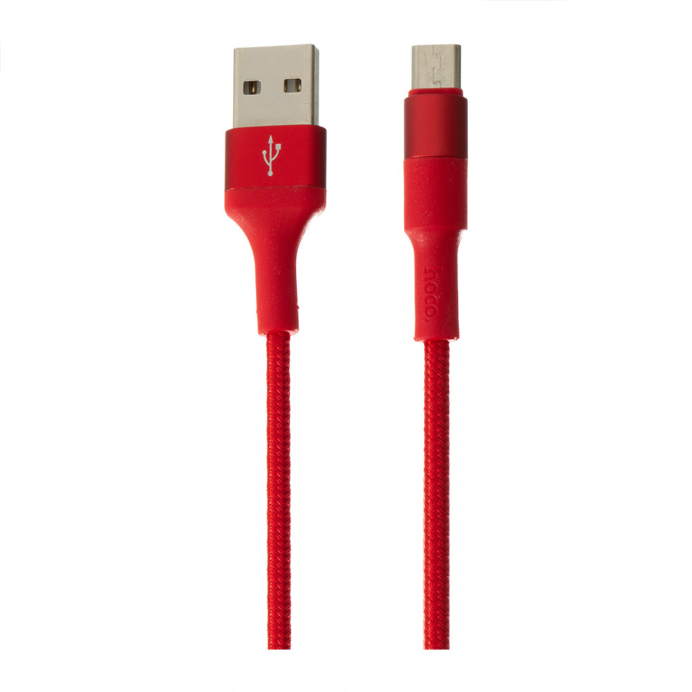 Дата-кабель Hoco X26 USB - micro USB 100 см - фото 1 - id-p97830379