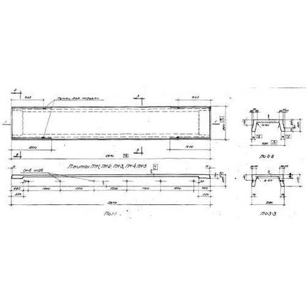 Плиты ребристые ПН 3 (1-82), фото 2