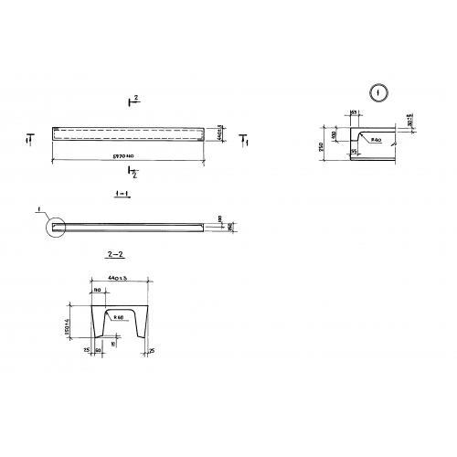 Плиты покрытий 2ПДС 6-2 тпс