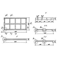Плиты ребристые П 1-3 АIV