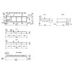 Плиты ребристые П 5-9 АIIIв (1.440-2)