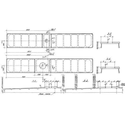 Плиты ребристые 1ПВ 18-2 АVт-7,1