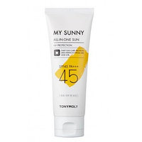 Солнцезащитный крем TONY MOLY MY SUNNY ALL-IN-ONE SUN SPF45+ PA+++ 80 мл
