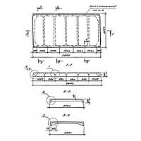 Плиты ребристые 3ПГ 6-1 АIV н