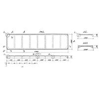 Плиты ребристые 1ПГ 12-7 АIIIвт н (1.465.1-3/80)