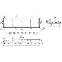 Плиты ребристые П 1-8-1 АIIIв (ИИ 24-11)