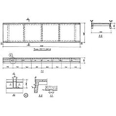 Плиты ребристые П 5 с-10 (ИИС 24-2)