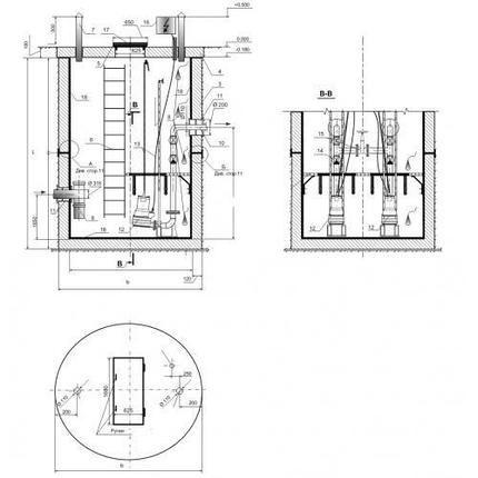 Канализационные насосные станции КНС 1500, фото 2