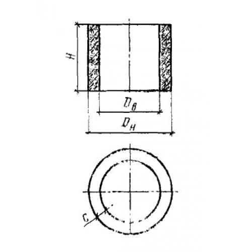 Кольца колодцев сетновые КЦ 20-6 (ГОСТ 8020-80)