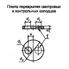 Плиты перекрытия 1ПП 10-15-1 (ГОСТ 8020-2016)