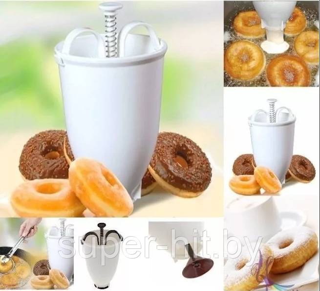Форма для приготовления пончиков дозатор теста Donut Maker - фото 9 - id-p98061335