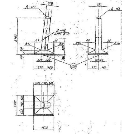 Фундаменты Ф 1,5-1,5, фото 2