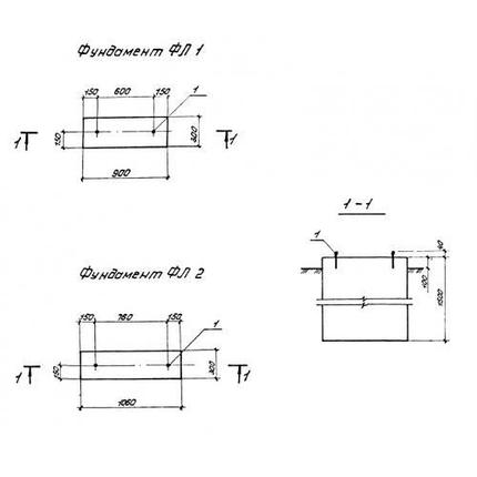 Фундаменты ФЛ 1 (3.402-24), фото 2
