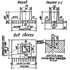 Фундаменты Ф 7 (3.503-28)