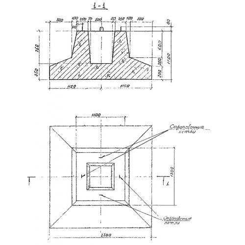 Фундаменты Ф 3 (3.507 КЛ-10)