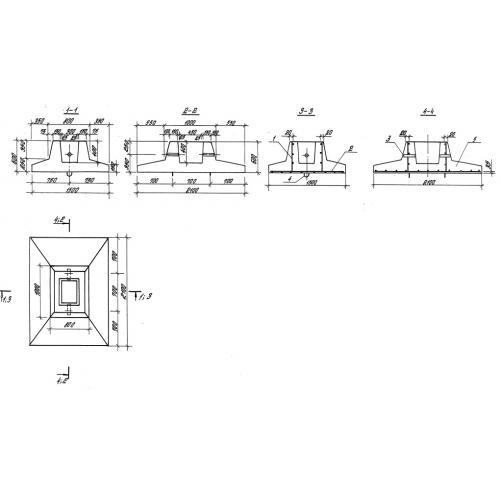 Фундаменты 1ФР 2