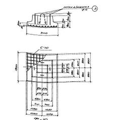 Фундаменты Ф 10 (ОФ 01-01)