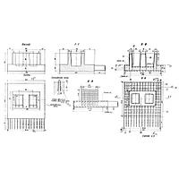 Фундаменты Ф 4 (ТП 501-166)