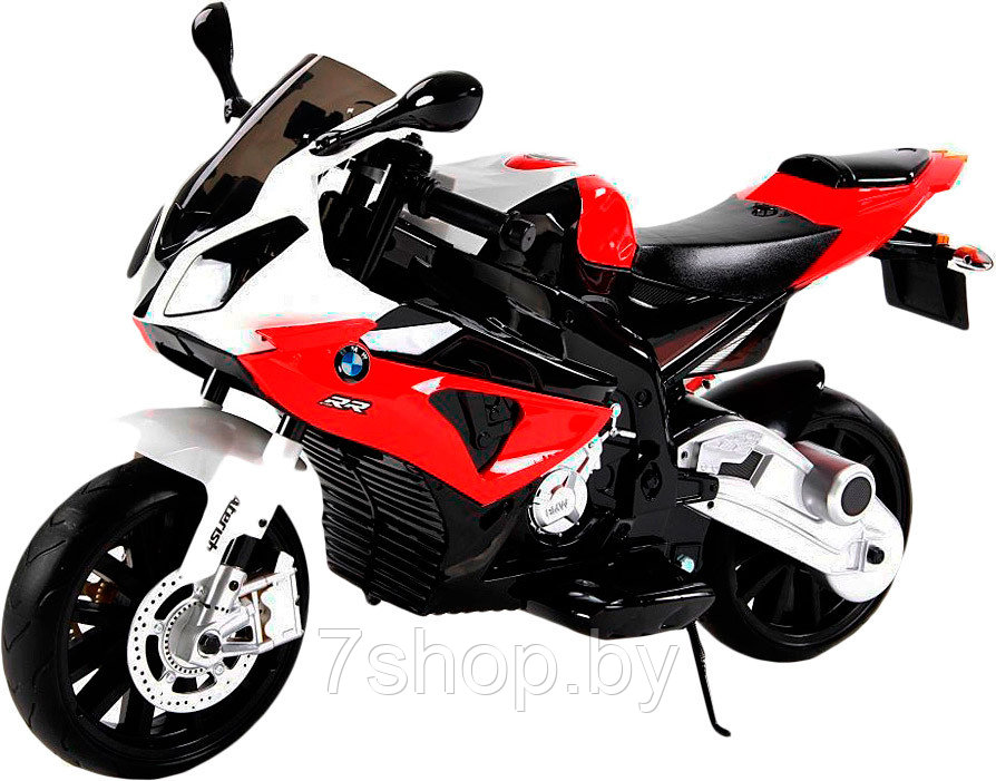 Детский электромотоцикл WINGO BMW S1000RR (Лицензионная модель) красный - фото 1 - id-p98058679