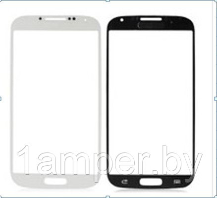 Стекло экрана Samsung Galaxy S4 I9500/I9505 Голубое - фото 1 - id-p4887935