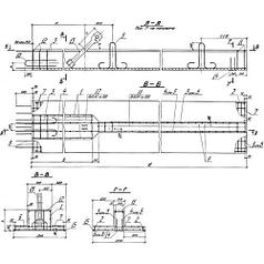 Элементы железобетонные 1ВЭН 50-4
