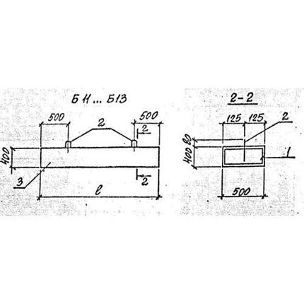 Балки перекрытия каналов Б 11, фото 2