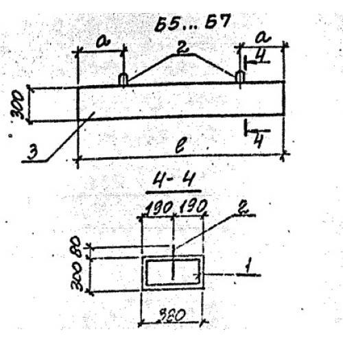 Балки перекрытия каналов Б 5 и