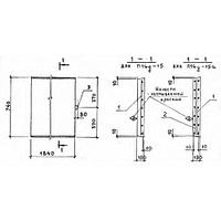 Плиты перекрытия лотков П 16д-15