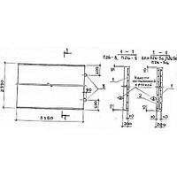 Плиты перекрытия лотков П 26-5