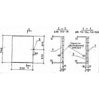 Плиты перекрытия лотков П 4-15