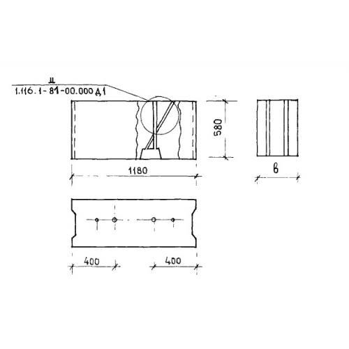 Фундаментные блоки ФБС 12-5-6 т
