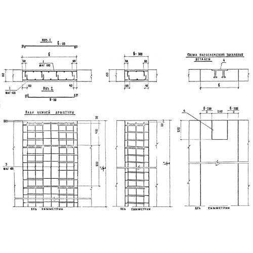 Участки монолитные УМС 1200-62 ТАIII