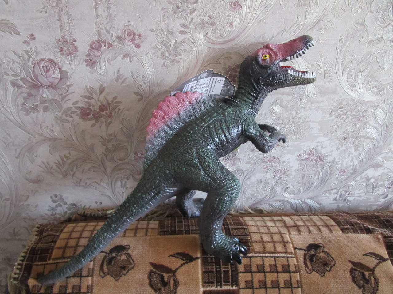 Резиновый динозавр 60см Dinosaur (звуковые эффекты) - фото 6 - id-p98085454