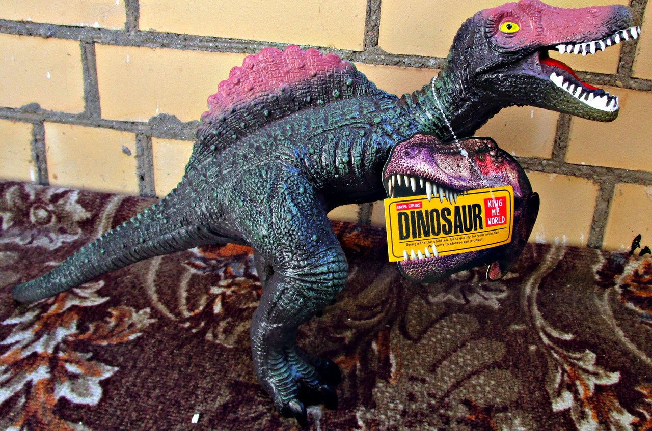 Резиновый динозавр 60см Dinosaur (звуковые эффекты) - фото 1 - id-p98085454