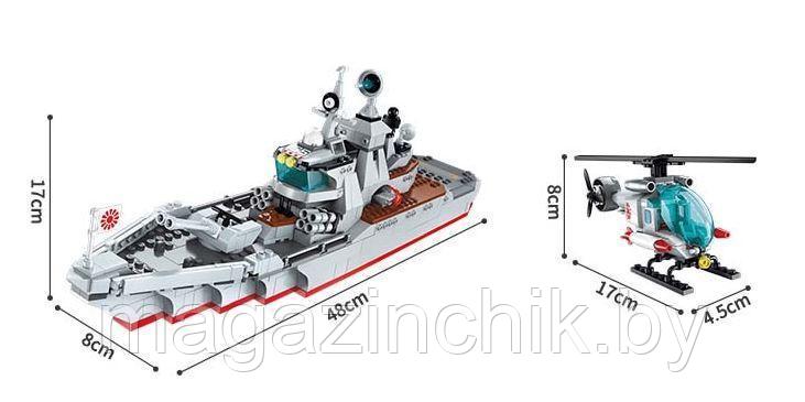 Конструктор QMAN Японский боевой корабль 1722, 539 дет., аналог Лего - фото 5 - id-p98086776