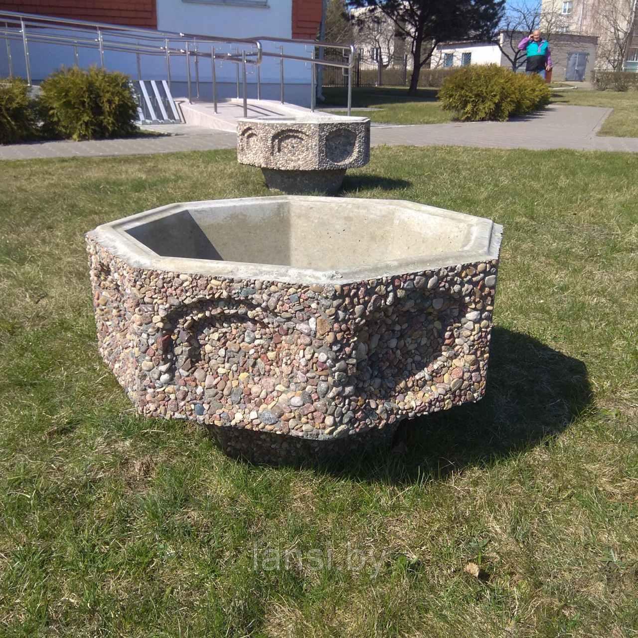Цветочница бетонная "Грань №94" 700х500 мм.