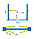 Подъемник двухстоечный AE&T T4 UNITED HYDRAULICS (4т) 220В, фото 4