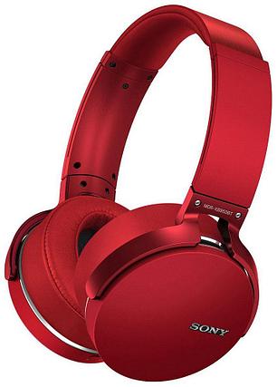 Беспроводные наушники Sony MDR-XB950BT (FM Radio/MP3), красные, фото 2