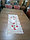 Салфетка льняная вышитая Дорожка льняная декоративная с вышивкой "Маковый букет" 40*90 см, фото 2