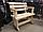 Кресло деревянное  "Грудва" для бани, дачи, сада, фото 3