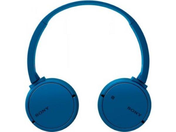 Наушники с микрофоном SONY WH-CH500 (синий)